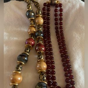 90’s Bead Necklaces.